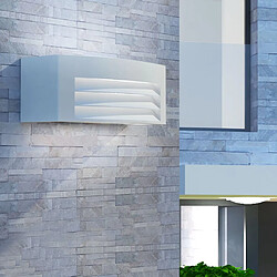 vidaXL Applique murale extérieure Aluminium Gris