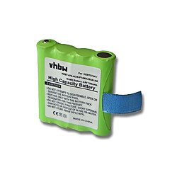 vhbw Batterie NiMH 700mAh (4.8V) pour la radio talkie walkie Switel WTF732, WTF735 comme Switel BP40, BP-40.