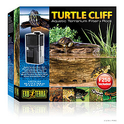 Exoterra Turtle Cliff : Filtre Terrasse pour Tortue Taille M