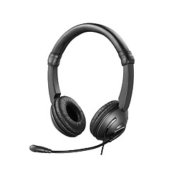 Casque micro minijack saver Sandberg noir Casque micro minijack saver - micro casque de bureau - Sandberg noir