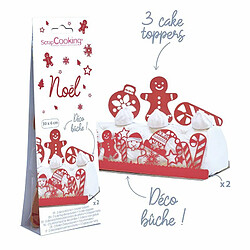 Scrapcooking Décorations pour bûche de Noël