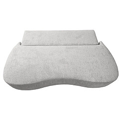 Acheter Bestmobilier Mahina - canapé droit 3 places sans accoudoirs - convertible avec coffre - en tissu bouclette