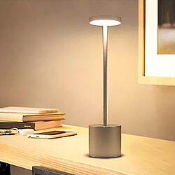 Avis Universal Lampe, capteur tactile, lampe de table sans fil, lampe de table.(Gris)