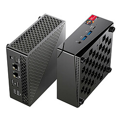 Mini PC T-bao MN57, AMD R7 5700U 8 cœurs jusqu'à 4,3 GHz, triple écran HDMI Type-C DP 4K HD, 32 Go de RAM, SSD 1 To