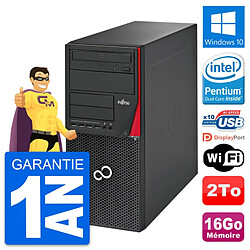 PC Tour Fujitsu Esprimo P720 Intel G3220 RAM 16Go Disque Dur 2To Windows 10 Wifi - Occasion