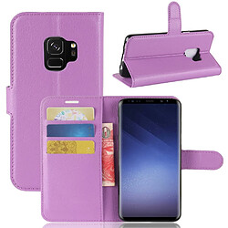 Etui en PU pour Samsung Galaxy S9 