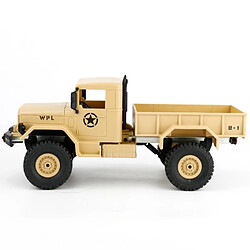 Avis Wewoo Voiture télécommandée radiocommandée jaune 1:16 Mini 2.4G 4WD RC Crawler Off Road avec lumière RTR