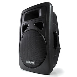 Skytec Enceinte Amplifiée DJ PA 2 Voies 15"" 38cm ABS Skytec