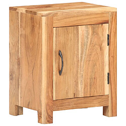 Maison Chic Table de chevet, Table de Nuit, Meuble de Rangement 40x30x50 cm Bois d'acacia massif