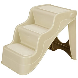 FLAMINGO Escalier pour animaux de compagnie Easy-Step Beige 516754