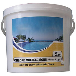 Chlore lent multi-fonctions galet 500g 5kg - chlore multi-actions 500 - NMP