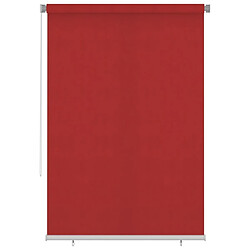 Maison Chic Store roulant d'extérieur | Volet roulant | Rideau roulant 160x230 cm Rouge PEHD -GKD63957