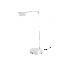 faro Lampe de table chrome Academy Coloris : chromeMatèriau : MétalHauteur en Cm : 53,9Largeur en Cm : 16Longueur en Cm : 44,7Type d'ampoules : SMD LEDPuissance : 4WAmpoules Incluses : Oui