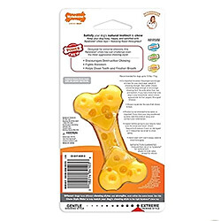 Nylabone Os à Mâcher Arôme Fromage pour Chien Taille S