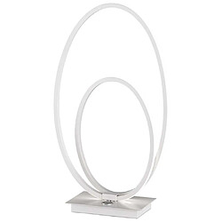 Wofi Lampe de table à LED Nia 1 ampoule Blanc 