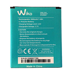 Batterie bleue d'origine Wiko 2000 mAh pour Wiko Darknight