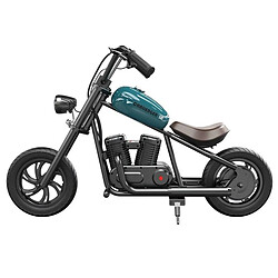 HYPER GOGO Challenger 12 Version Standard - Bleu HYPER GOGO Challenger 12 Moto électrique Chopper pour enfants 24 V 5,2 Ah 160 W avec pneus 12'x3', 12 km haut de gamme, Gaming pour enfant, Cadeau pour enfant