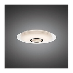 Luminaire Center Plafonnier télécomandé Maldivas 3000K-6000K, 40W Tuneable blanc 2800lm, Dimmable Coloris : blanc Coloris de l'abat jour : blanc opal Diamètre en Cm : 58.5 Hauteur en Cm : 9.7 Poids en Kilos : 1,92 Efficacité énergétique : A++ to A Type d'a