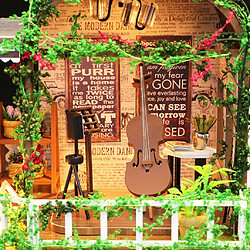 chambre miniature Maison de poupée en bois pas cher