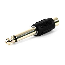 Adaptateur RCA Femelle - Jack Mâle Mono Easy Plugger