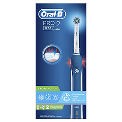 Oral-B PRO 80327526 brosse à dents électrique Adulte Bleu, Blanc