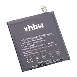 vhbw Li-Polymère batterie 2600mAh (3.85V) pour téléphone portable mobil smartphone HTC Desire 2PUK00, 825, 825 Dual Sim, 825 TD-LTE, D825H, D825u