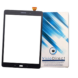 Vitre ecran tactile pour SAMSUNG Galaxy Tab A (2018) Taille 10.5"" SM-T590 SM-T595 blanche -VISIODIRECT-