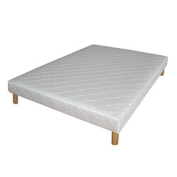 Promo Matelas Sommier tapissier à ressorts 90x190