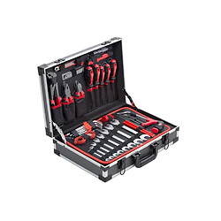 MEISTER Coffret a outils de 121 pieces - Aluminium