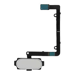 Bouton Home + Nappe de connexion pour Samsung Galaxy A5 2016 - Blanc