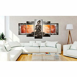 Paris Prix Tableau Imprimé Bouddha & Ornements 100 x 200 cm