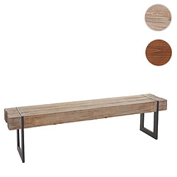 Mendler Banc Salle à Manger HWC-A15, Sapin Massif Rustique ~ 160cm