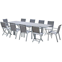 Ensemble table & chaises