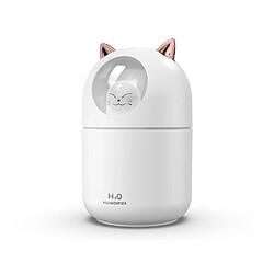 TechKidz Humidificateur Veilleuse pour Enfant Modèle H2O Chat Blanc