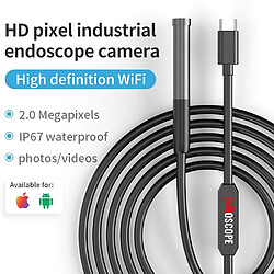 Avis None Endoscope portable ANESOK W300 WiFi Type-C, 2 MP Pixel, résolution 1920 * 1080