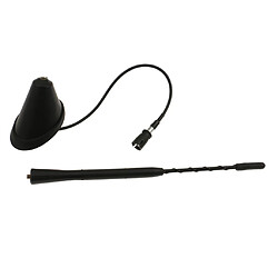 9'' Antenne De AM/FM Signaux Pour Voiture Toit Mât + Base Antenne De Signal Support