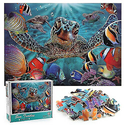 Universal Jeu de démêlage Tortue Sea World Puzzle papier 1000 pièces 