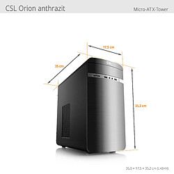 CSL-Computer PC de bureau M11040H