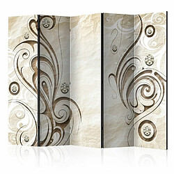 Paris Prix Paravent 5 Volets Stone Butterfly 172x225cm