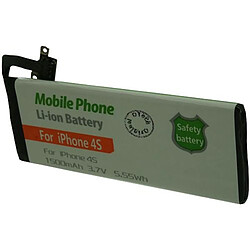 Pilesbatteries Batterie de téléphone portable pour APPLE IPHONE 4S 3.7V 1350mAh 