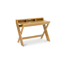 ICONIK INTERIOR Bureau en bois de style scandinave - Petit Bois naturel