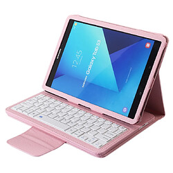 Wewoo SA860 pour Galaxy Tab S6 10,5 pouces T860 / T865 Litchi Texture détachable étui en cuir clavier Bluetooth avec fonction de support rose