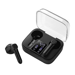 Universal Casque sans fil, casque sans fil Bluetooth 5.0 avec microphone à suppression de bruit, 3D