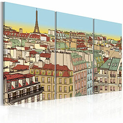 Paris Prix Tableau Imprimé Douce Paris 40 x 60 cm 