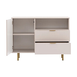 Bestmobilier Monica - buffet - beige - 107 cm