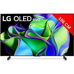 LG TV OLED 4K 106 cm OLED42C3