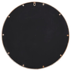 Avis vidaXL Miroir de jardin Sable 40x4 cm Fer Rond utilisation extérieure