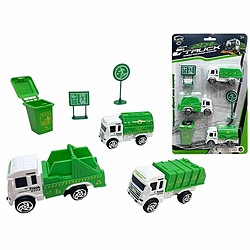 BigBuy Fun Jeu de Véhicules Camion-benne 6 Pièces