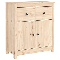 Maison Chic Buffet,Meuble de Rangement,commode pour salon,Cuisine 70x35x80 cm Bois massif de pin -MN33566