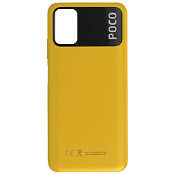 Xiaomi Vitre arrière pour Xiaomi Poco M3 Original Service Pack Jaune